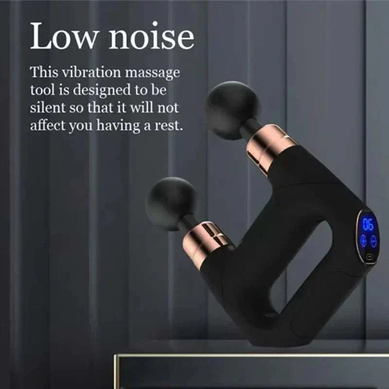 4 Heads Rechargeable Massage Gun
